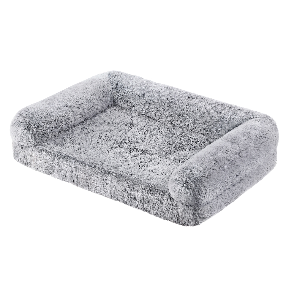 Large Pet Sofa Bed, Orthopedic Egg Crate Foam Dog Mattress