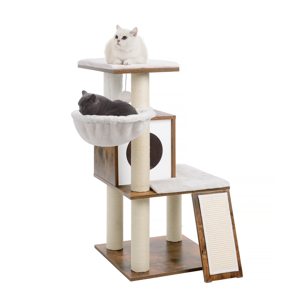 Cat Tree Walnut Color Cat Tree Walnut Color