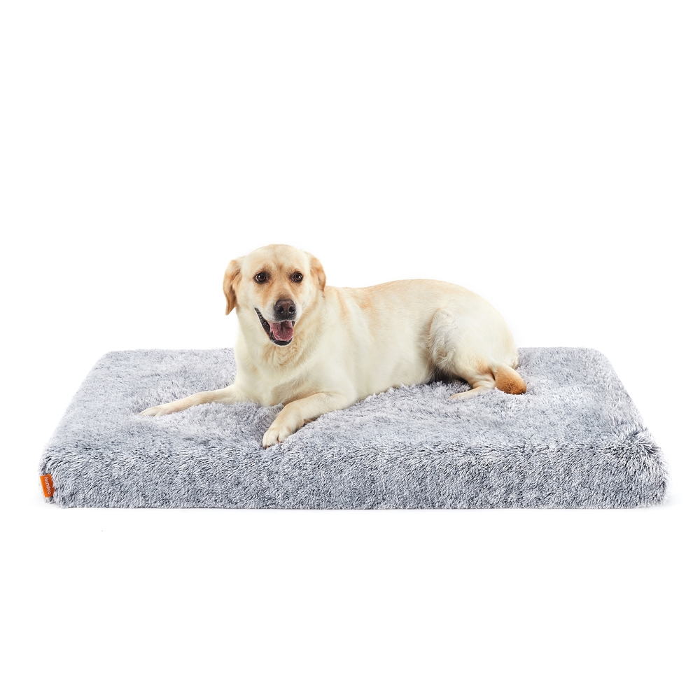 122 x 74 x 10 cm Dog Bed Grey Ombré
