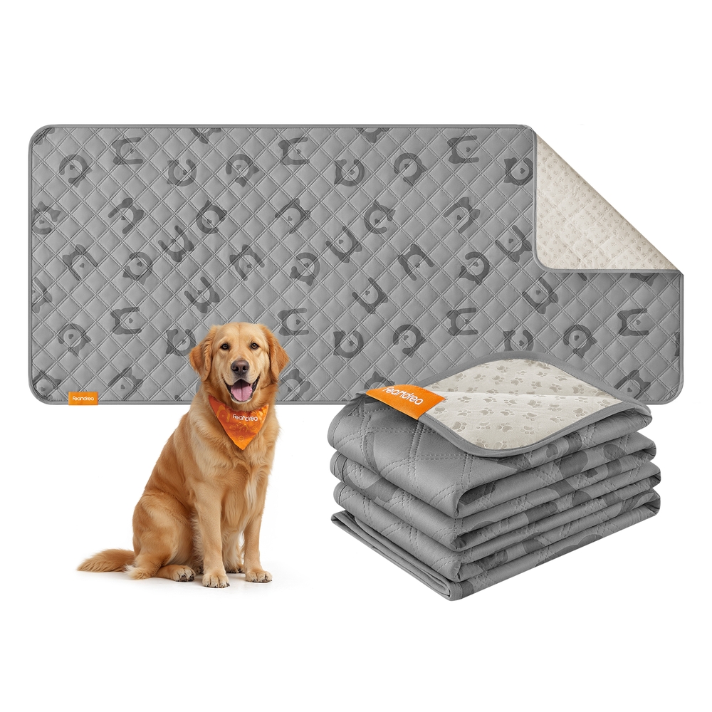 Waterproof Dog Blanket for Large Dogs 178 x 76 cm Dove Grey