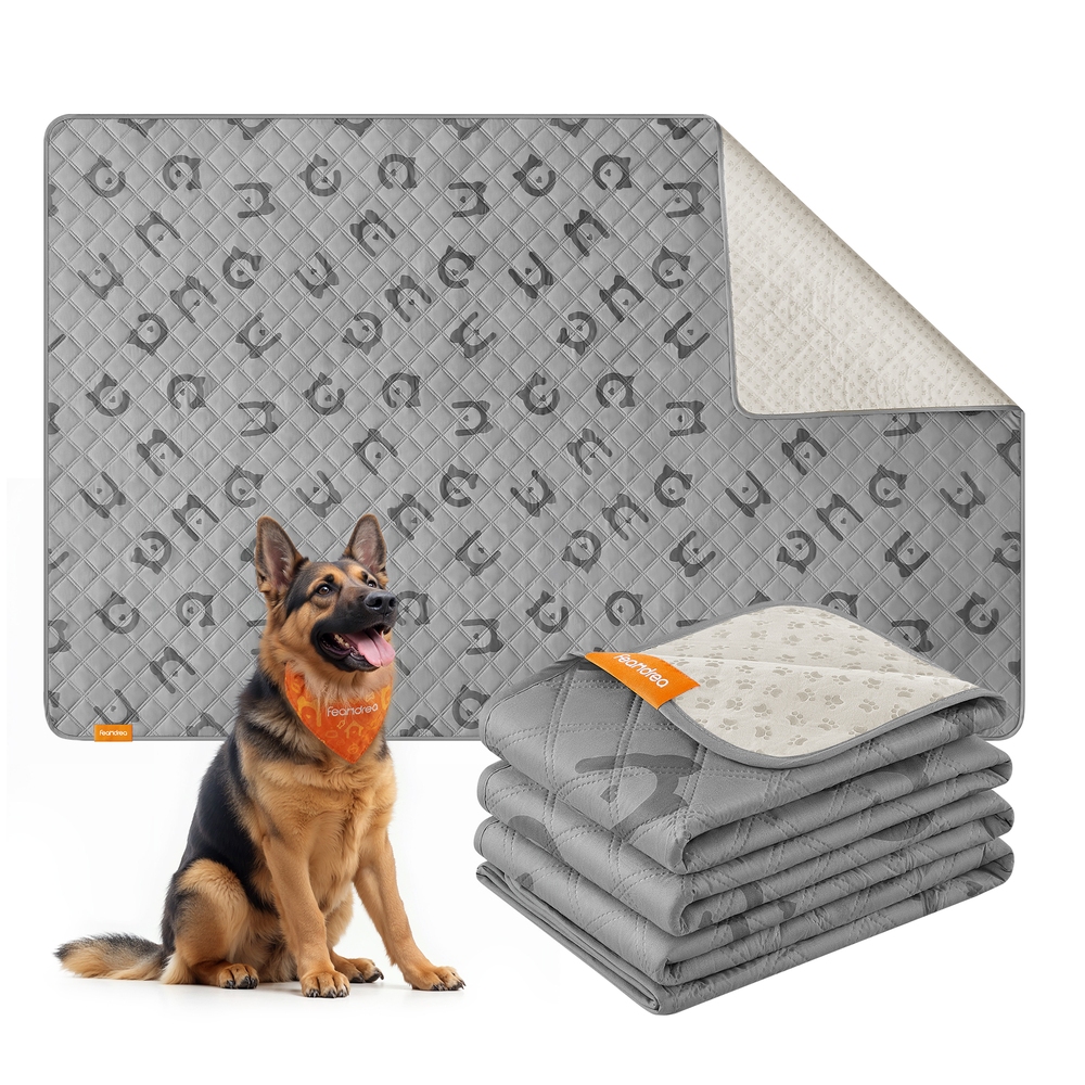 Waterproof Dog Blanket for Large Dogs 208 x 132 cm Dove Grey
