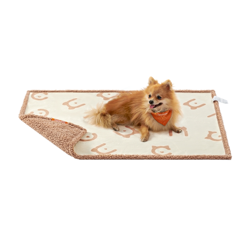 M Waterproof Sherpa Fleece Dog Blanket
