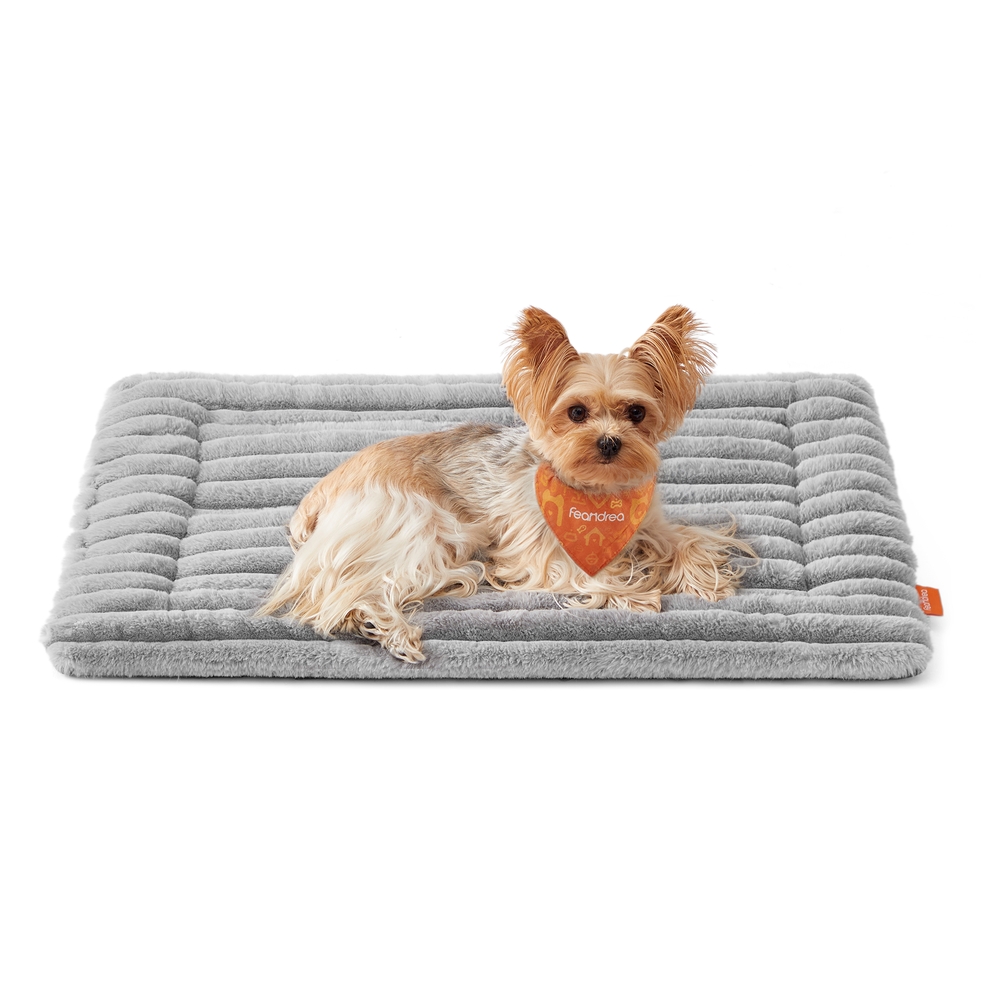 Dog Bed Mat 75 x 50 cm Pet Blanket for Dogs and Cats Dove Grey