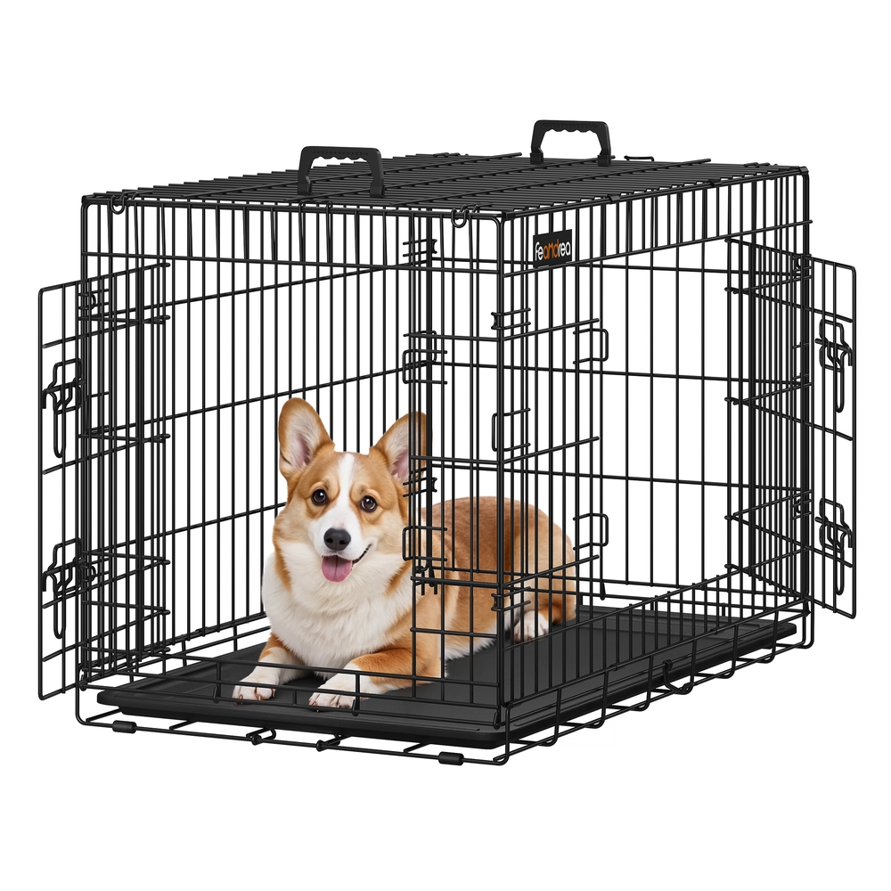 2 Doors Puppy Cage