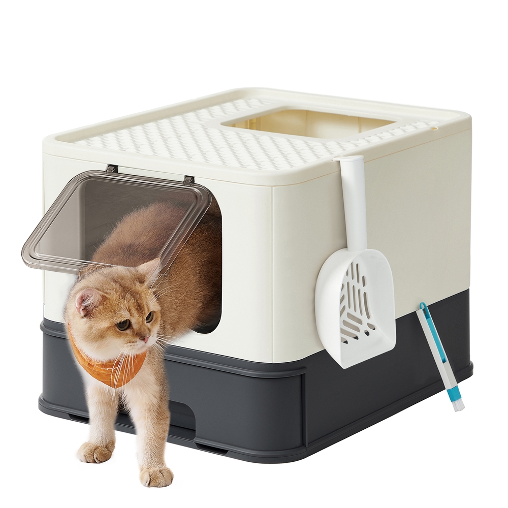 Cat Litter Tray with Hood for Large Cats