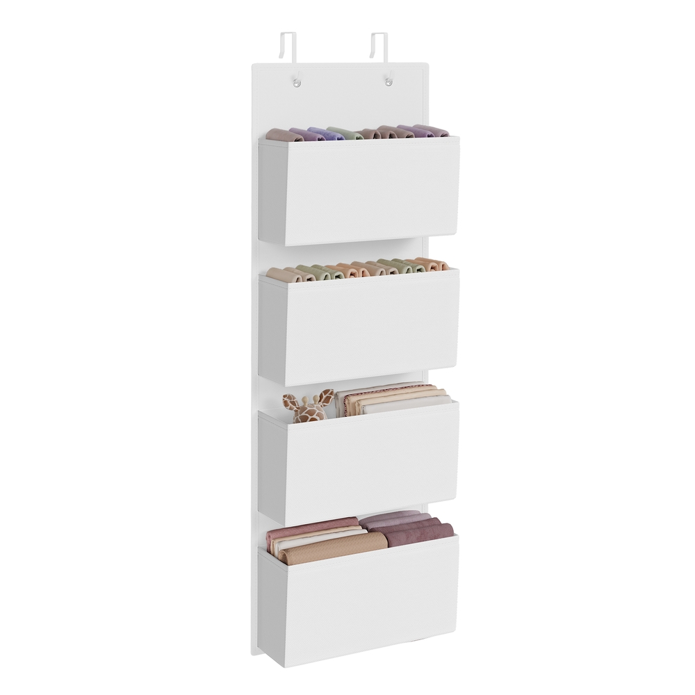 Over-Door Storage Organisers Cloud White