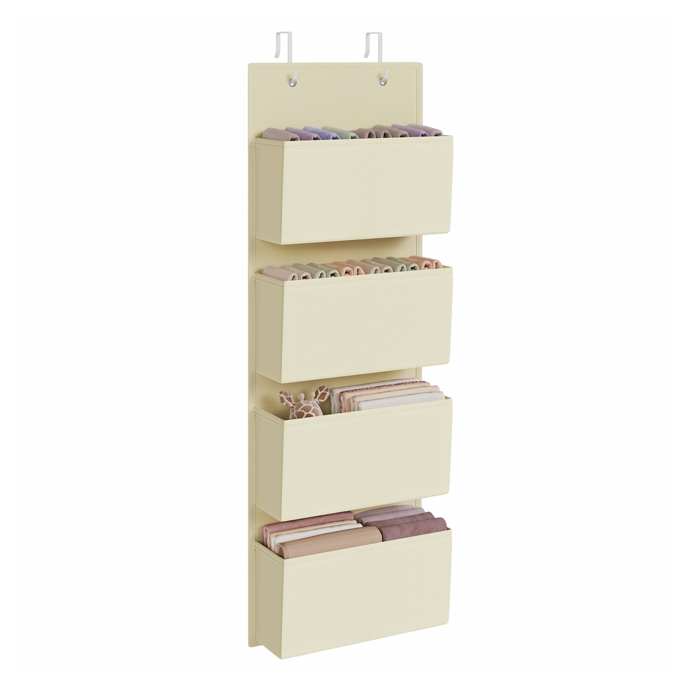 Over-Door Storage Organisers Sand Beige