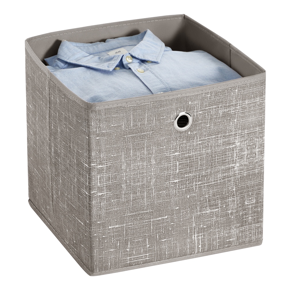 Set of 6 Non-Woven Fabric Box with Handle