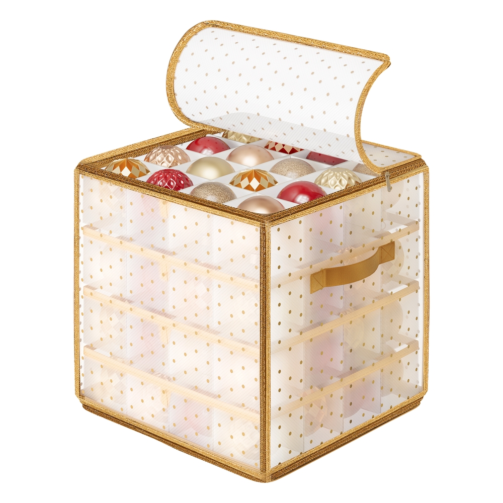 Plastic Christmas Ornament Storage Box