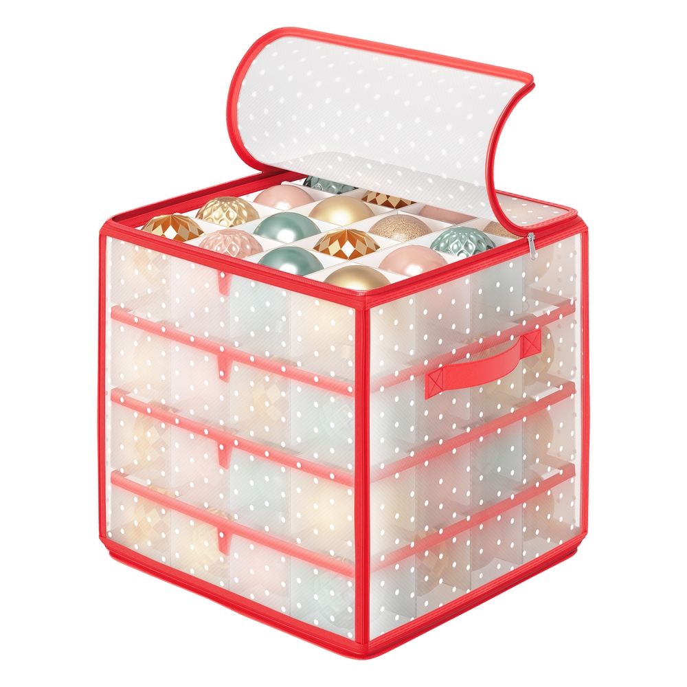 Plastic Christmas Ornament Storage Box