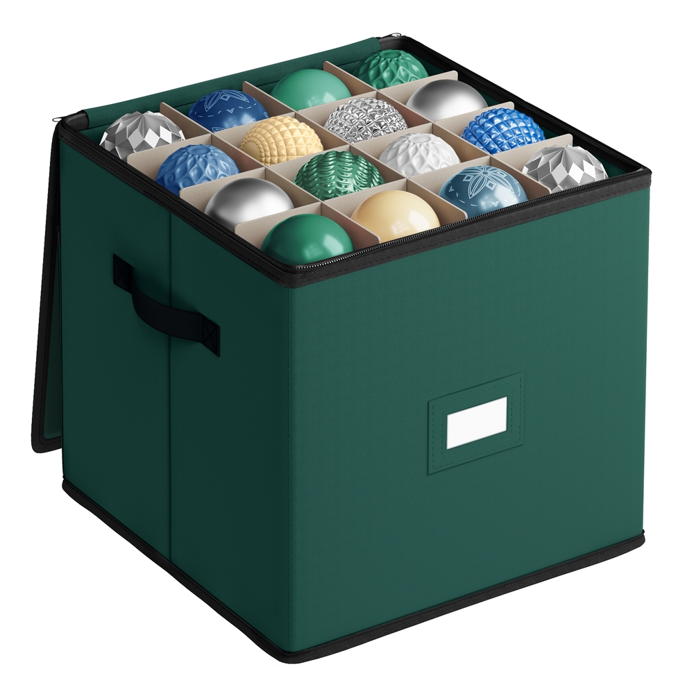 Christmas Decoration Storage Box, 7.6 cm 64 Slots