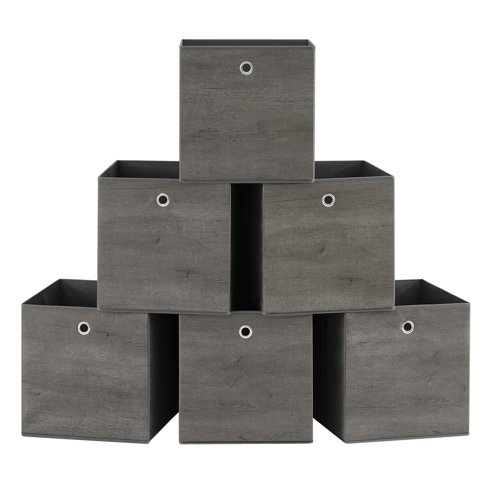 Set of 6 Non-Woven Fabric Box( 33 x 33 x 33 cm) with Handle Set of 6 Non-Woven Fabric Box( 33 x 33 x 33 cm) with Handle