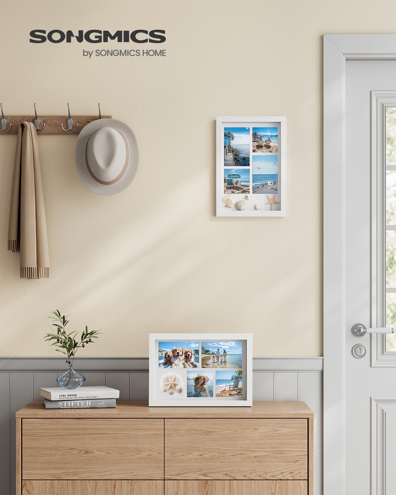 A4 Picture Frame with 3 Mats