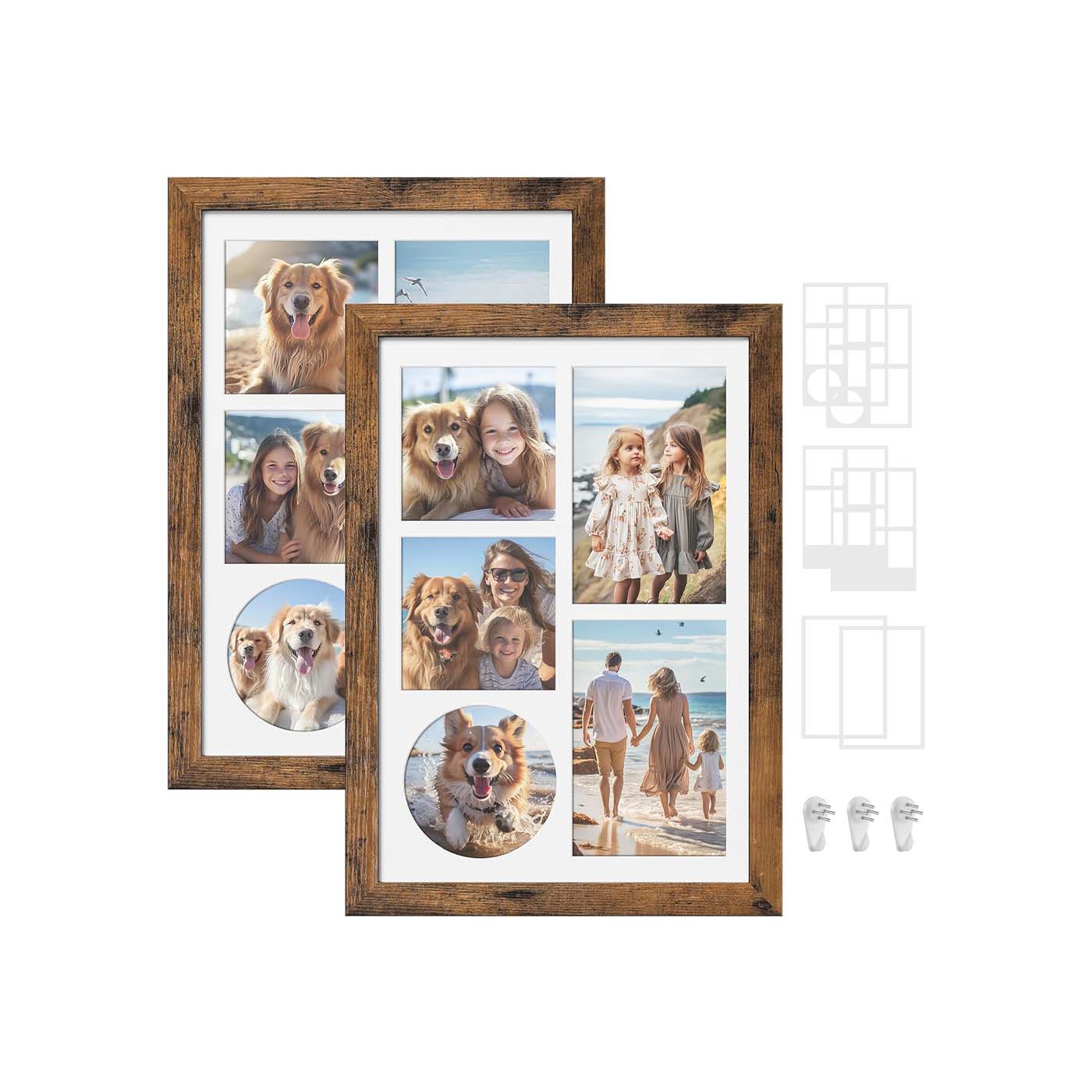 A4 Picture Frame with 6 Mats