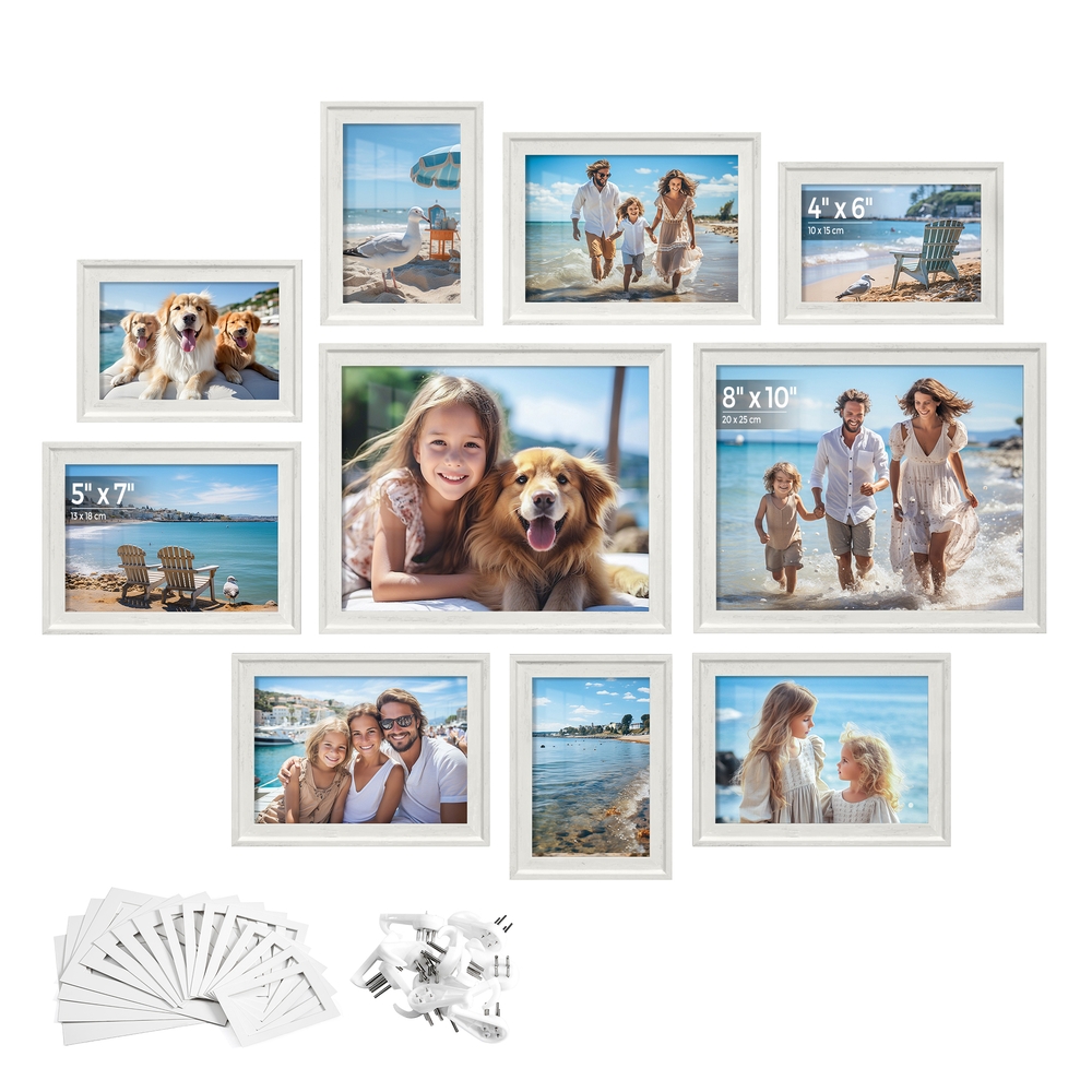 Picture Frames with 16 Mats
