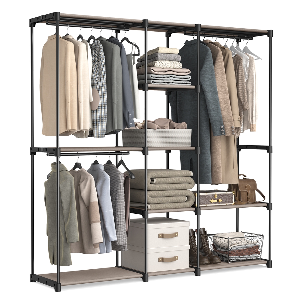 Freestanding Fabric Portable Wardrobe