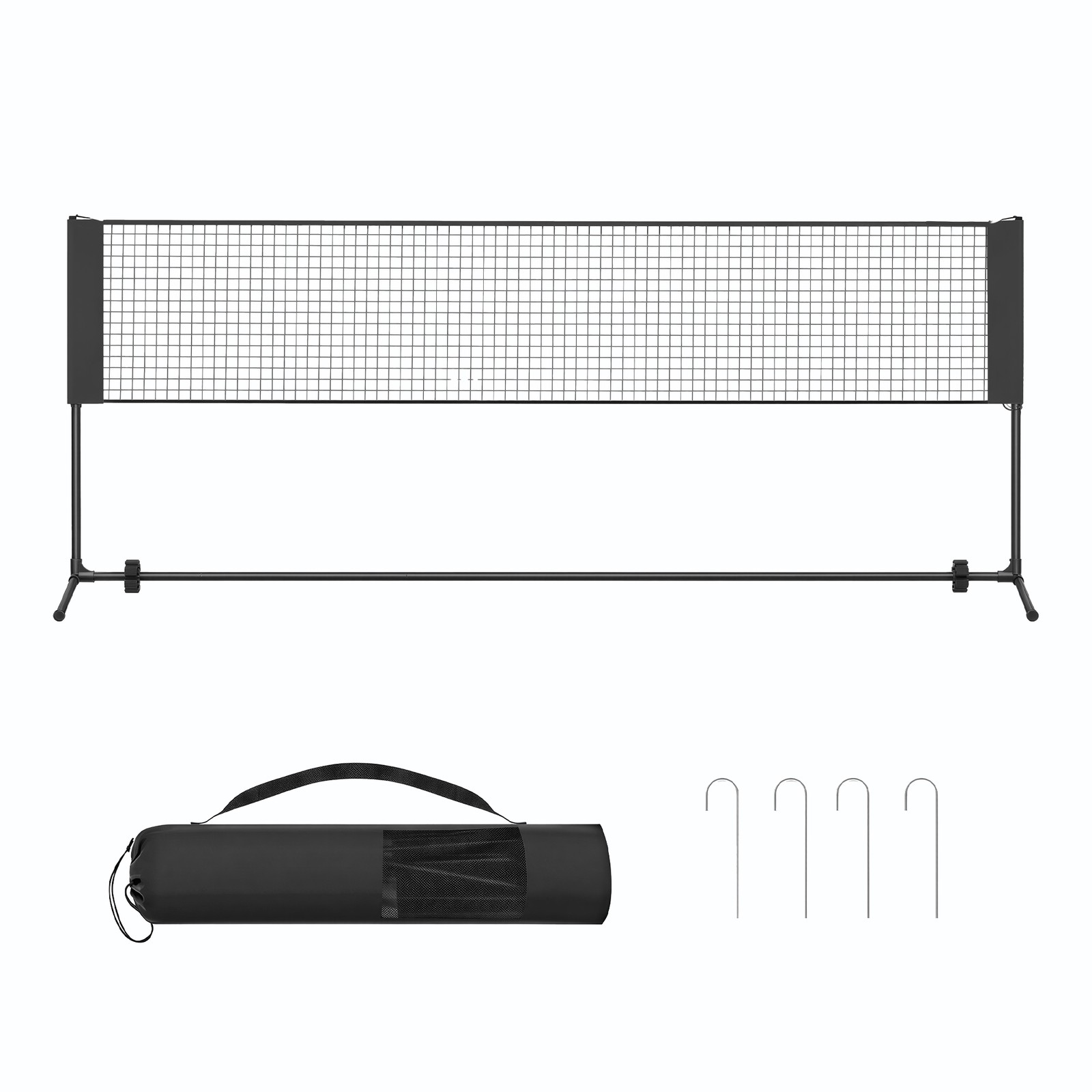Badminton Net, Height Adjustable Volleyball Net