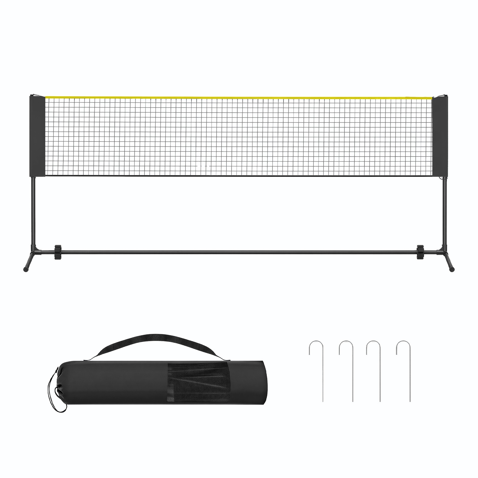 5m Sports Net, Adjustable Height Tennis Net