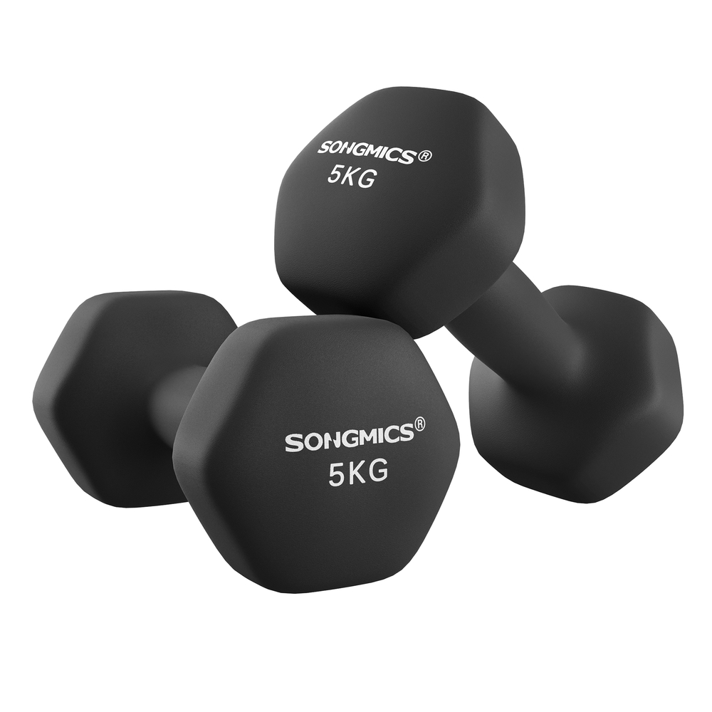 2 x 5 kg Dumbbells